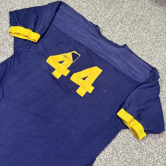 50s Russel Southern Co Athletic Sigma Chi Jersey #44 True Vintage Sz Medium